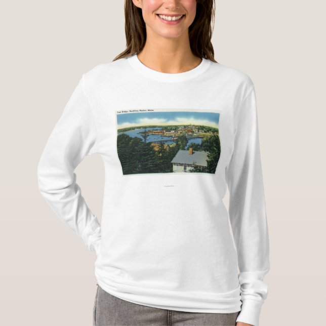 Ansicht der Fuß-Brücke T-Shirt (Vorderseite)