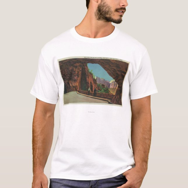 Ansicht der Galerie auf das Karmel-Landstraße T-Shirt (Vorderseite)