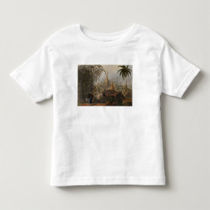 Ansicht der großen Dagon Pagode und des Kleinkind T-shirt