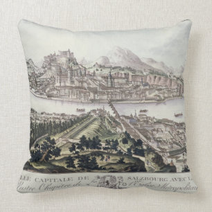 Ansicht der Hauptstadts-Stadt und der Festung von Kissen