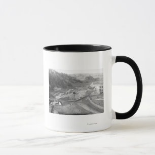 Ansicht der heißer Quellen, Sd-Fotografie Tasse