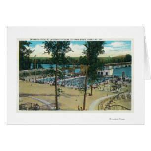 Ansicht der Jantzen Strand-Schwimmbäder