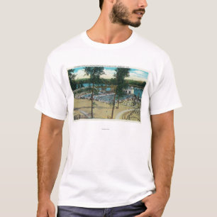Ansicht der Jantzen Strand-Schwimmbäder T-Shirt