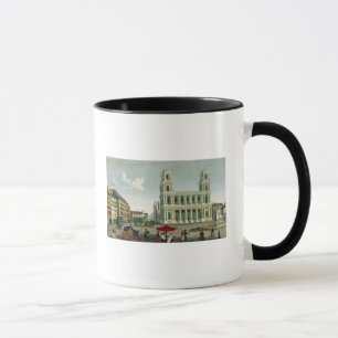Ansicht der Kirche des Heiligen-Sulpice Tasse