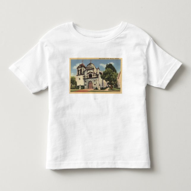 Ansicht der königlichen Presidio Kapelle Kleinkind T-shirt (Vorderseite)