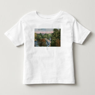 Ansicht der Luna-Insel-Brücke Kleinkind T-shirt