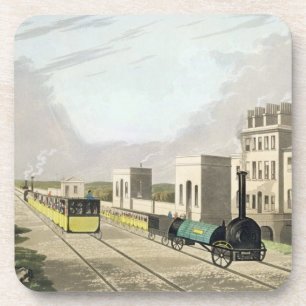 Ansicht der Manchester- und Liverpool-Eisenbahn, Getränkeuntersetzer