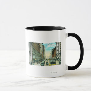 Ansicht der Markt-Straße von Grant-Straße Tasse