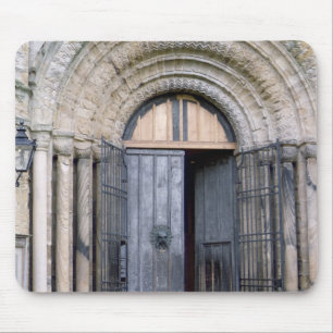 Ansicht der Nordtür von Durham-Kathedrale Mousepad