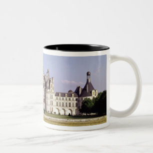 Ansicht der Nordwestfassade, 1519-46 Zweifarbige Tasse