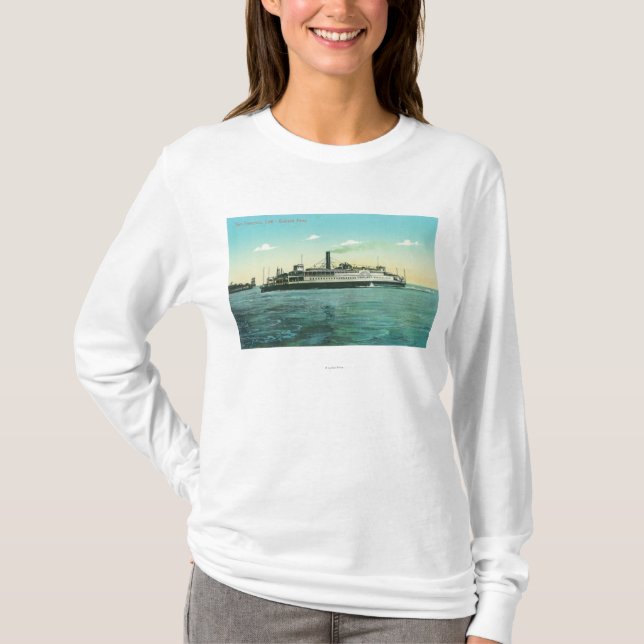 Ansicht der Oakland-Fähre T-Shirt (Vorderseite)