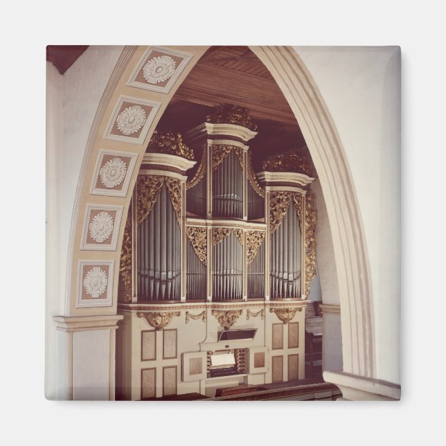 Ansicht der Orgel in der Kirche von Rotha Magnet (Vorne)