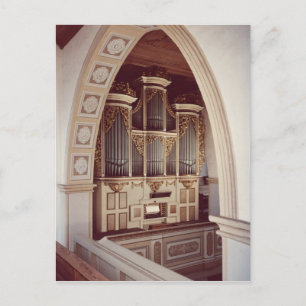 Ansicht der Orgel in der Kirche von Rotha Postkarte