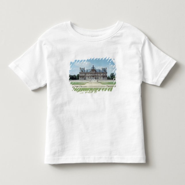 Ansicht der Ostfassade von Chateau de Maisons Kleinkind T-shirt (Vorderseite)