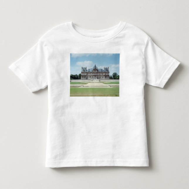 Ansicht der Ostfassade von Chateau de Maisons Kleinkind T-shirt (Vorderseite)