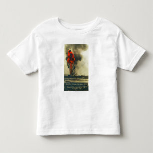 Ansicht der pazifischen groben Ölquelle Kleinkind T-shirt