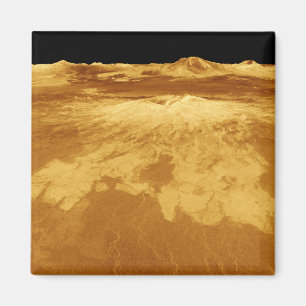 Ansicht der Perspektiven-3D von Sapas Mons auf Magnet