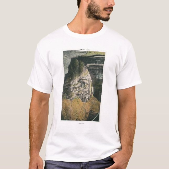 Ansicht der Pfeifenorgel T-Shirt (Vorderseite)