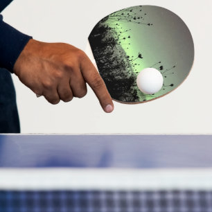 Ansicht der Porsche / Unkraut / Tischtennis Schläger
