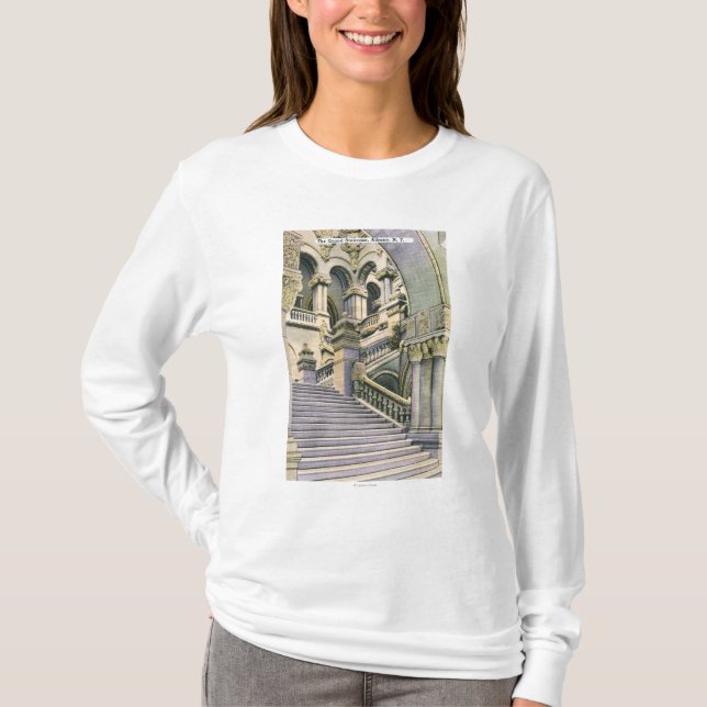 Ansicht der Prunktreppe T-Shirt (Vorderseite)