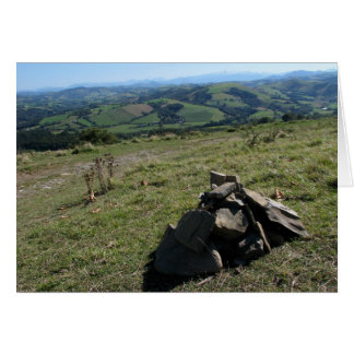 Ansicht der Pyrenäen-Karte