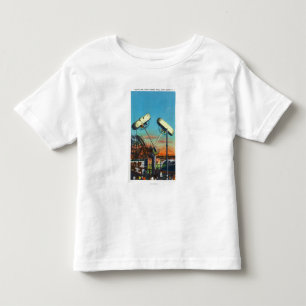 Ansicht der Schleife-O-Flugzeug Fahrt # 1 Kleinkind T-shirt