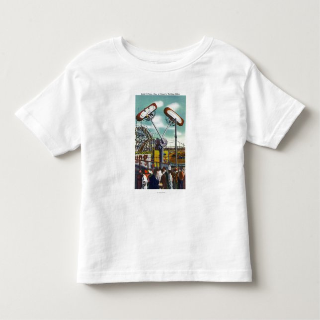 Ansicht der Schleife-O-Flugzeug Fahrt # 2 Kleinkind T-shirt (Vorderseite)