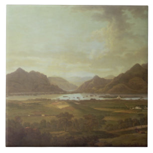 Ansicht der Seen und der Berge von Killarney, Irel Fliese