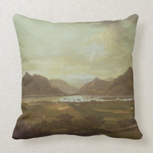 Ansicht der Seen und der Berge von Killarney, Irel Kissen