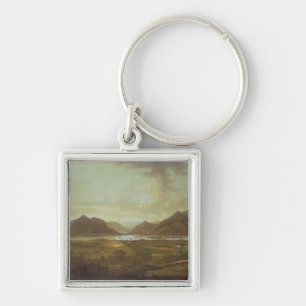Ansicht der Seen und der Berge von Killarney, Irel Schlüsselanhänger