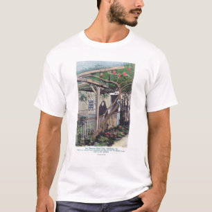 Ansicht der Sherman-Rose TreeMonterey, CA T-Shirt