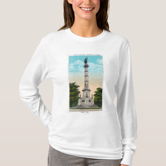 Ansicht der Soldaten und der Seeleute T-Shirt (Vorderseite)