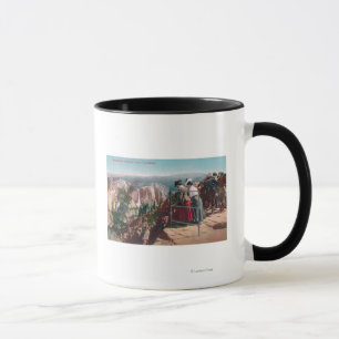 Ansicht der Spalte und des Yosemite-Tales Tasse