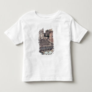 Ansicht der Spanisch Schritte oder des Scalinata Kleinkind T-shirt