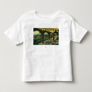 Ansicht der Stadt von einem Auftrag, Panama-CA Kleinkind T-shirt