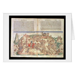 Ansicht der Stadt von Jerusalem, vom Nürnberg