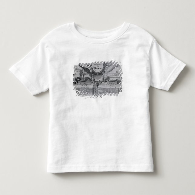 Ansicht der Stadt von Madrid Kleinkind T-shirt (Vorderseite)