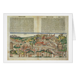 Ansicht der Stadt von Rom, vom Nürnberg Chron