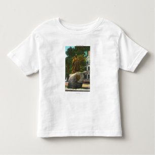 Ansicht der Statue Roger Conant Kleinkind T-shirt