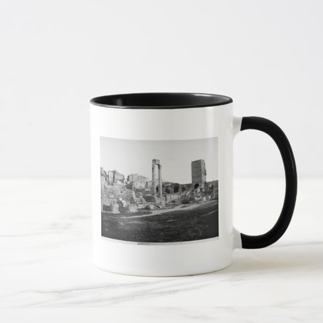 Ansicht der Theater-Antike Tasse (Rechts)