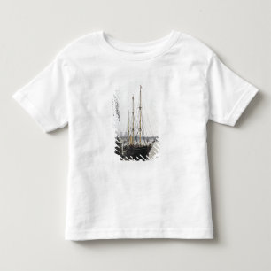 Ansicht der Themses mit RRS Entdeckung Kleinkind T-shirt