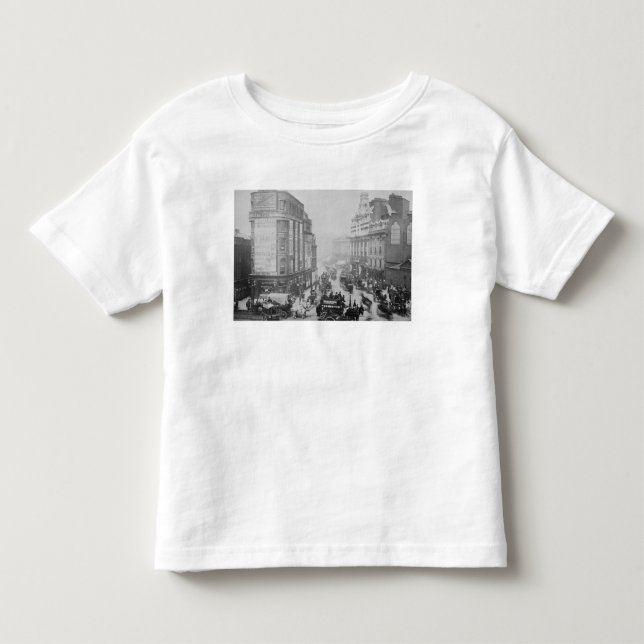 Ansicht der Tottenham-Gerichts-Straße, c.1885 Kleinkind T-shirt (Vorderseite)