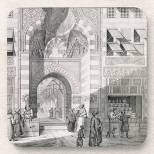Ansicht der Tür von Okal Kaid-Bey, 'von den Untersetzer