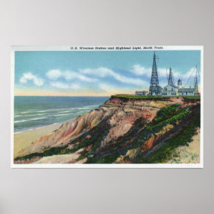 Ansicht der US Wireless Station, Highland Poster