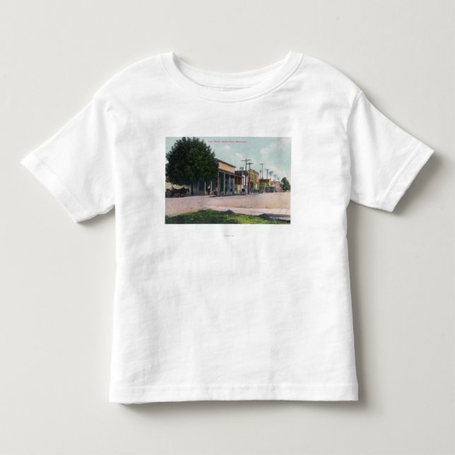 Ansicht der vorderen Straße Kleinkind T-shirt (Vorderseite)
