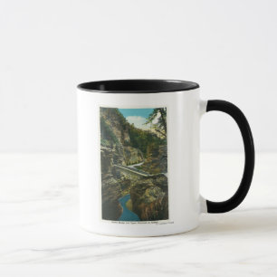 Ansicht der Wache-Brücke u. des oberen Tunnels Tasse