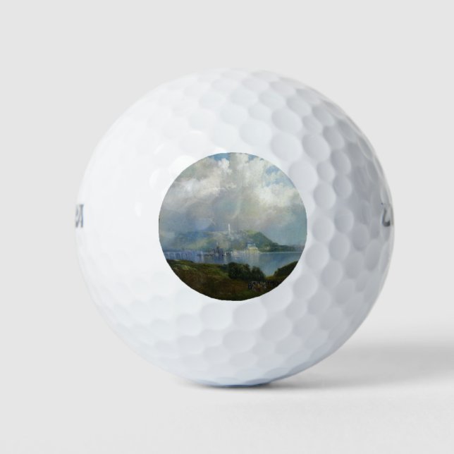 Ansicht der Wasserwerke von Fairmont (Philadelphia Golfball (Vorderseite)