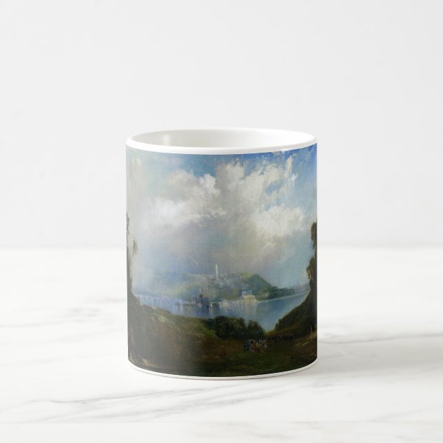 Ansicht der Wasserwerke von Fairmont (Philadelphia Kaffeetasse (Mittel)