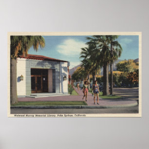 Ansicht der Welwood Murray-Gedenkbibliothek Poster
