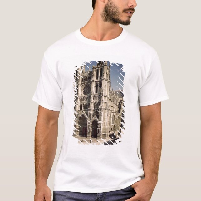 Ansicht der Westfassade, c.1220-70 T-Shirt (Vorderseite)